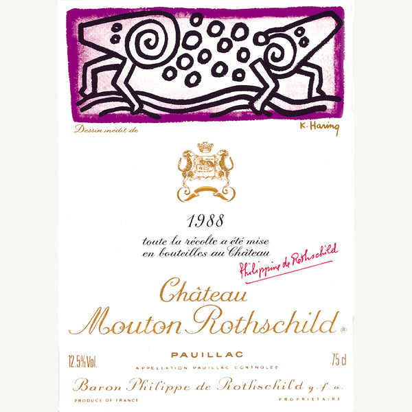 Château Mouton Rothschild 1988┃シャトー・ムートン・ロートシルト 1988