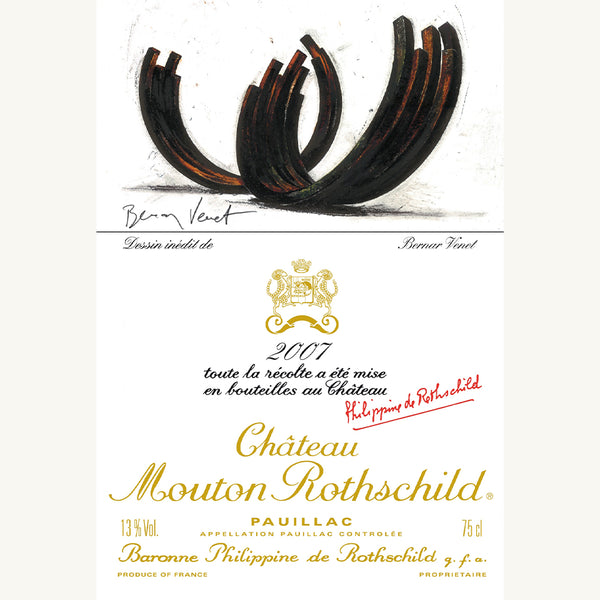 Château Mouton Rothschild 2007┃シャトー・ムートン・ロートシルト 2007